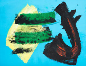 gerard schneider - peinture de 1970 ca