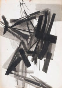 huguette arthur bertrand - peinture de 1959 ca