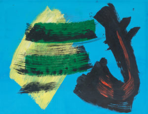 gerard schneider - peinture de 1970 ca