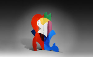 guy de rougemont - paravent exposition galerie diane de polignac