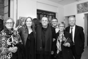 marie raymond - invités vernissage galerie diane de polignac