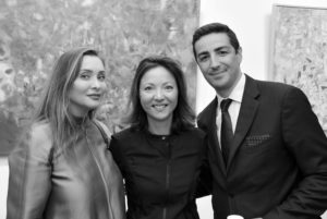 marie raymond - isabelle orsini de ligne vernissage galerie diane de polignac