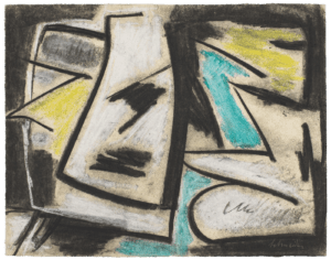 gerard schneider - sans titre 1948 ca
