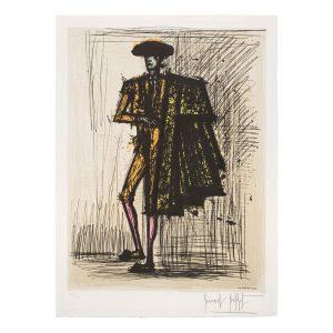 bernard buffet - lithographie torero vers 1965 e shop