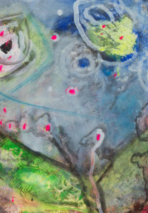 roberto matta - painting glace eau c 1990 detail catalog exhibition manifeste et vous 2024