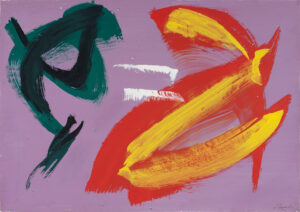 gerard schneider - paper untitled 1974 exhibition catalog 2024