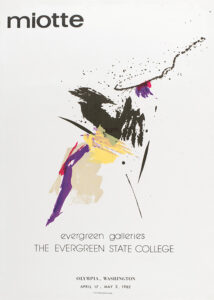 jean miotte - poster washington 1982 catalog exibition 2025 diane de polignac gallery
