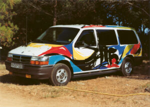 jean miotte - voiture paris dakar 1993 catalogue exposition 2025 galerie diane de polignac