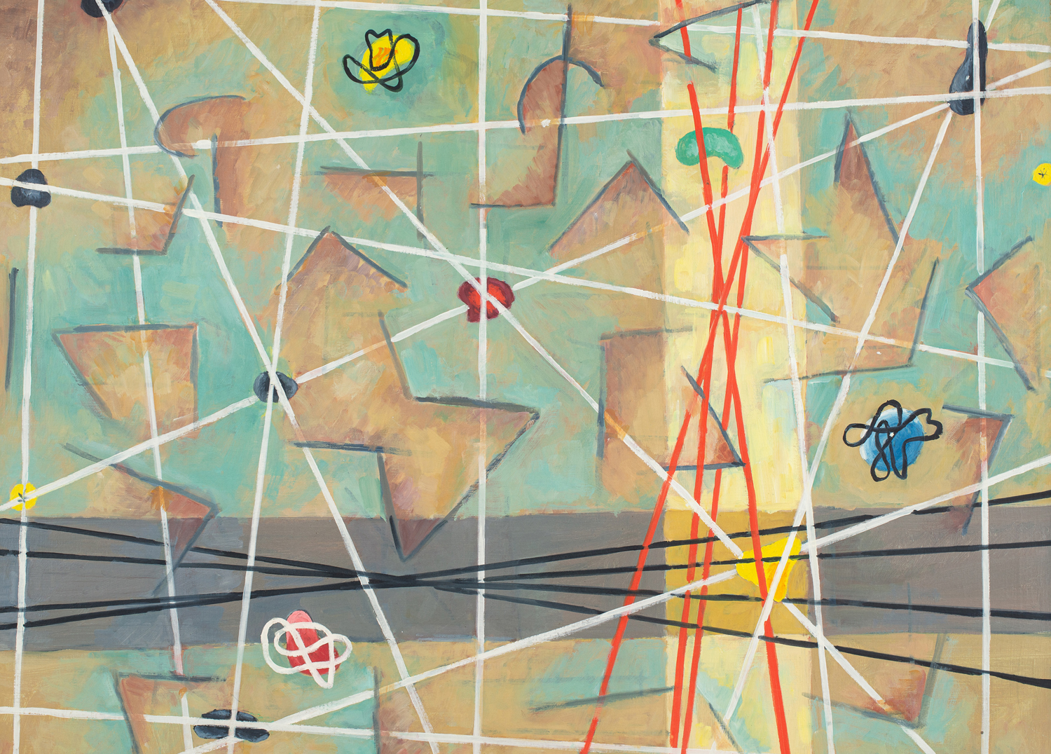 gordon onslow ford roberto matta - exhibition diane de polignac gallery paintings 2025
