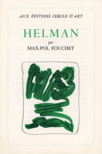 robert helman - max pol fouchet 1975 catalog exhibition robert helman 2025