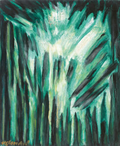 robert helman - painting 1973 forest catalog exhibition robert helman 2025