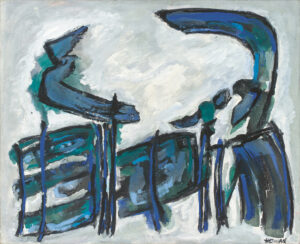 robert helman - peinture germination 1964 catalogue exposition robert helman 2025