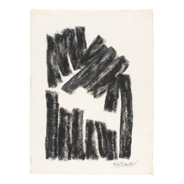robert helman - papier germination 1959 e shop galerie diane de polignac
