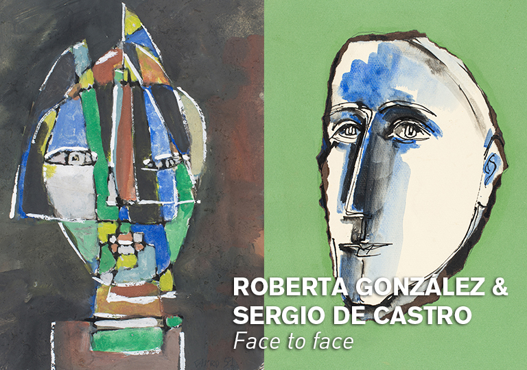 sergio de castro roberta gonzalez - exhibition diane de polignac gallery 2025 home