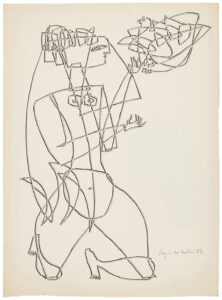 sergio de castro - sans titre 1952 catalogue roberta gonzalez sergio de castro face a face 2025