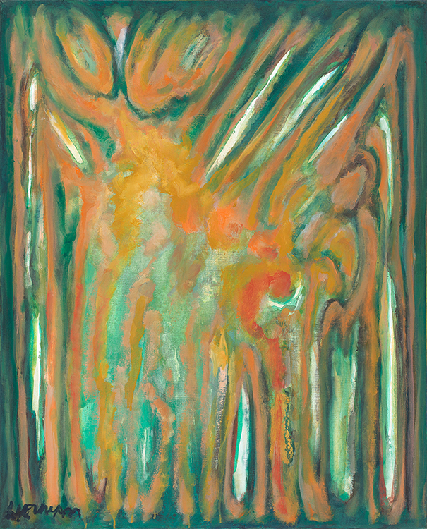 robert helman - peinture forets 1969 ca