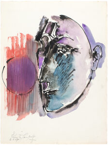 roberta gonzalez - paper un masque inquiet au soleil 1967