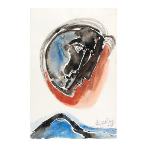 Roberta GONZÁLEZ – Visage et ses ombres – 1967