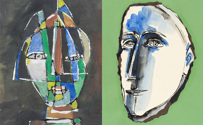 sergio de castro roberta gonzalez - exhibition diane de polignac gallery 2025 paintings