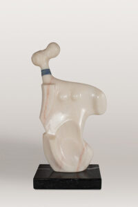 maria papa rostkowska - la femme au collier sculpture 1975 ca