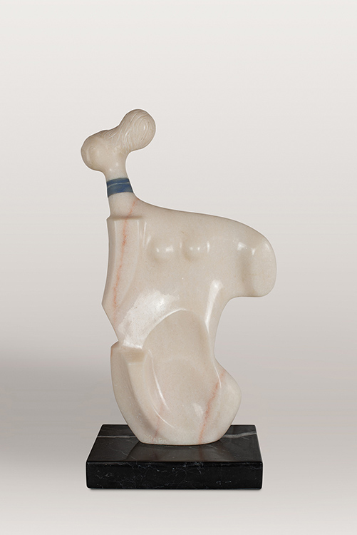 maria papa rostkowska - la femme au collier sculpture 1975 ca