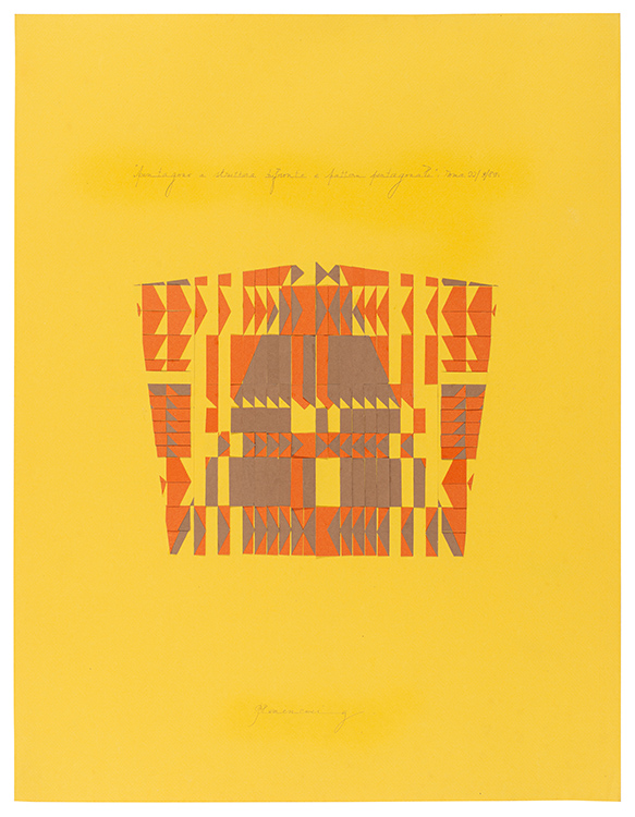 ines-blumencweig-paper-pentagono-a-struttura-bifronte-a-pattern-pentagonale-1989